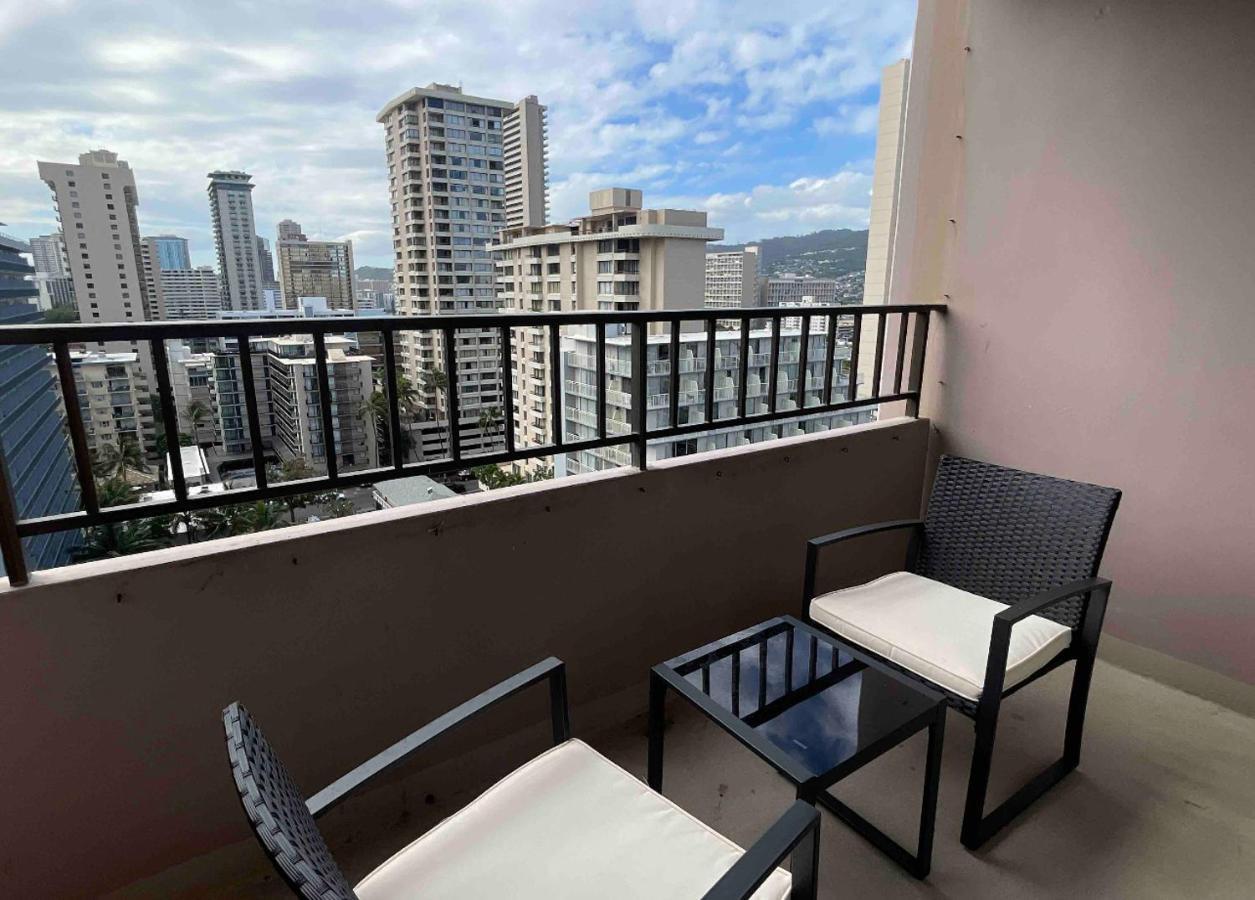 1414- Heart Of Waikiki With Kitchen - Free Parking - City View Honolulu Exterior photo